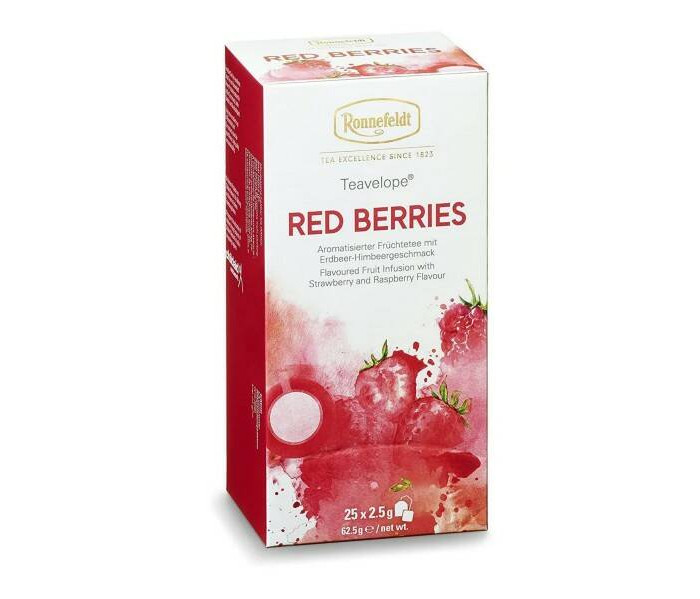 Ronnefeldt Чай фруктовый Teavelope Red Berries 25 пак. 15060 - фото 1