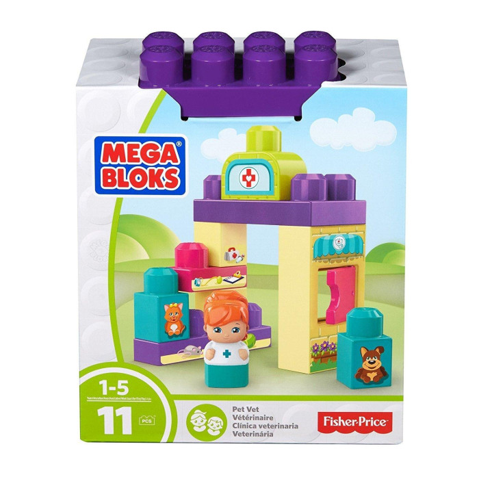 фото Конструктор mega bloks маленький игровой набор