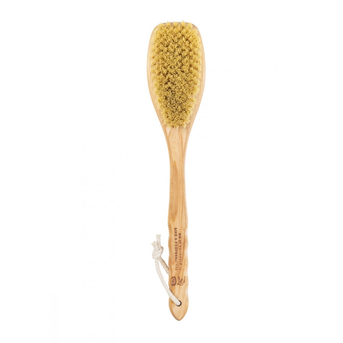 Lei Массажная щетка для сухого массажа волнистая ручка bradex щётка для сухого массажа из бамбука с щетиной кабана с ручкой 39 см