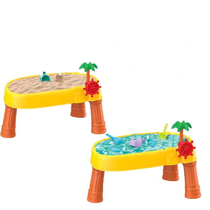 HONGHU Игровой комплекс песок-вода (15 предметов) набор супербокс для мам и малышей 15 предметов