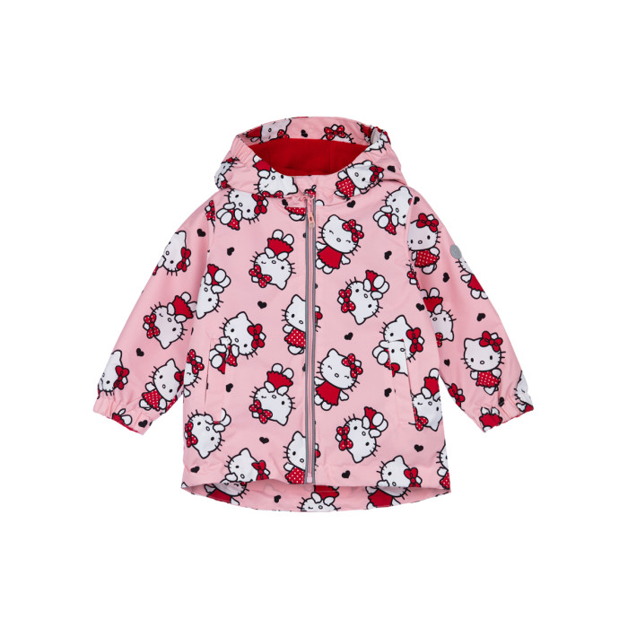 Верхняя одежда Playtoday Куртка текстильная с полиуретановым покрытием для девочки Cherry 12349016 верхняя одежда playtoday куртка текстильная для девочек 12122801