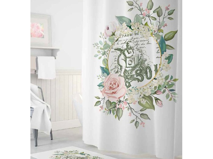 фото Tropikhome шторы для ванн полиэстер digital printed angel 180х200 см