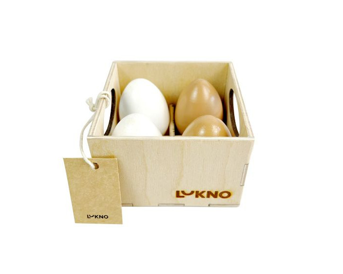 Ролевые игры Lukno Набор игрушечных яиц в ящике фотографии