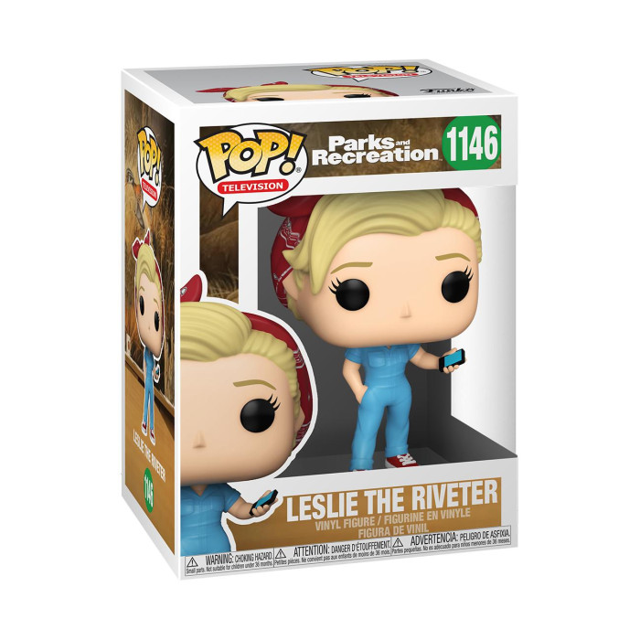 

Funko Фигурка pop! tv Parks & Rec Leslie the Riveter, Фигурка pop! tv Parks & Rec Leslie the Riveter
