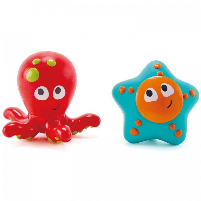 Игрушки для ванны Hape Брызгалки Обитатели океанского дна игрушки для ванны play smart игрушки для ванны морские обитатели