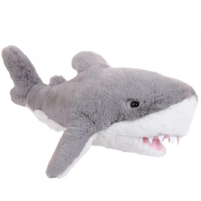 цена Мягкие игрушки ABtoys В дикой природе Акула пушистая 40 см