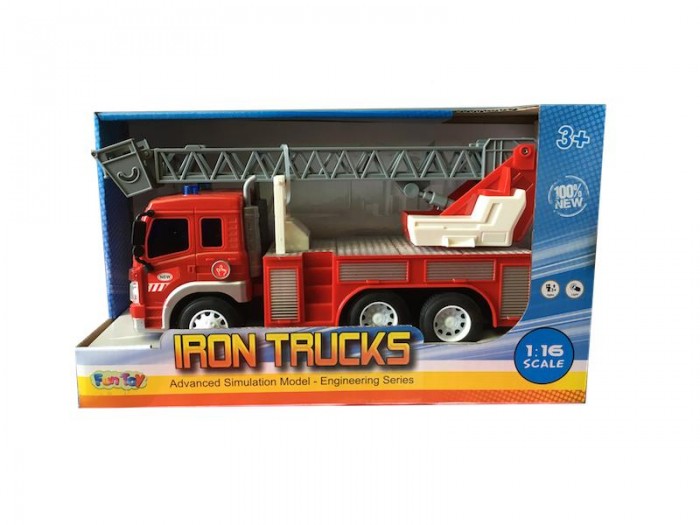 Машины Fun Toy Грузовик инерционный электромеxанический 44404/5 машинка fun toy грузовик инерционный электромеханический 44404 4