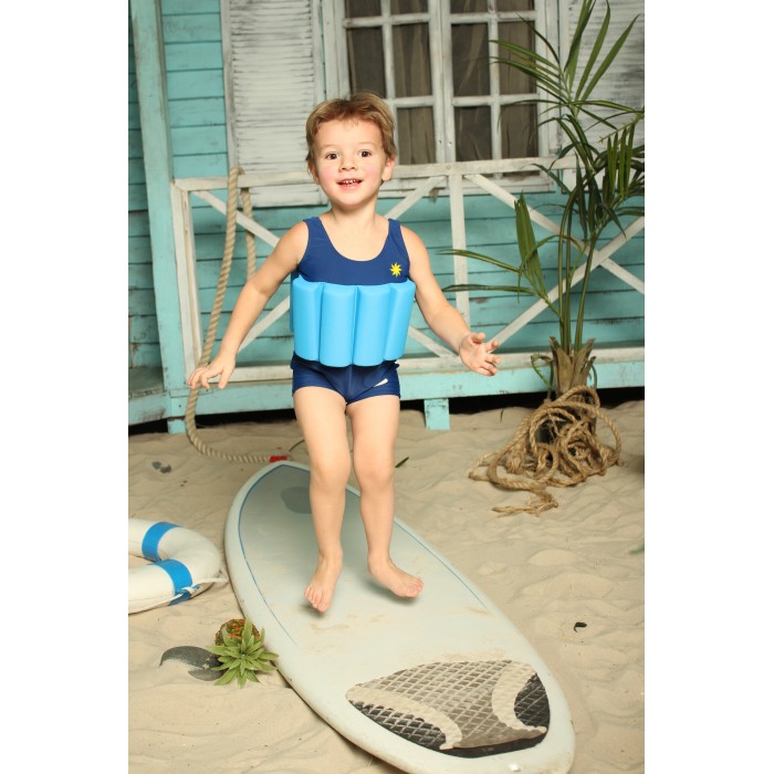 Baby Swimmer Детский купальный костюм Солнышко круг для купания baby swimmer погремушка 0 24 мес