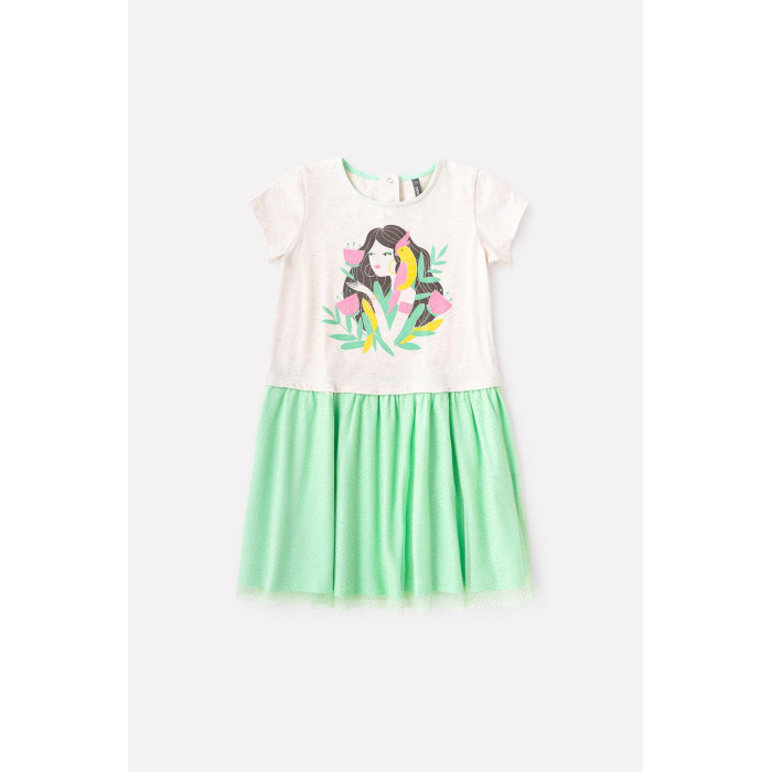 Crockid  Платье для девочки Цветные какаду КР 5743 enchantimals игровой набор домик сюрприз пикки какаду