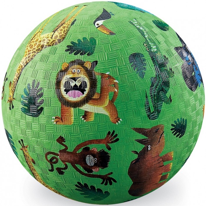 

Crocodile Creek Мяч Дикие животные 18 см 2155-9, Мяч Дикие животные 18 см 2155-9