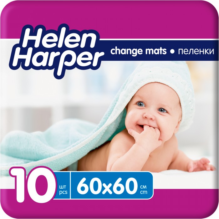  Helen Harper Впитывающая пеленка 60x60 см 10 шт.
