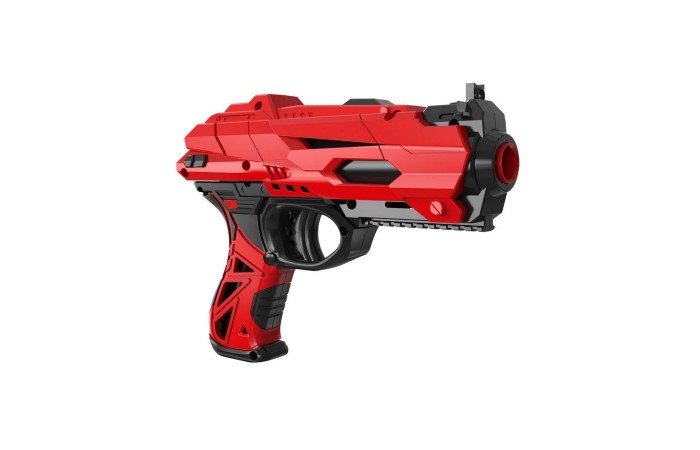 Junfa Бластер в наборе с мягкими снарядами 6 шт. игрушка oubaoloon 2 пистолета с пневматическим механизмом 12 поролоновых пуль банка