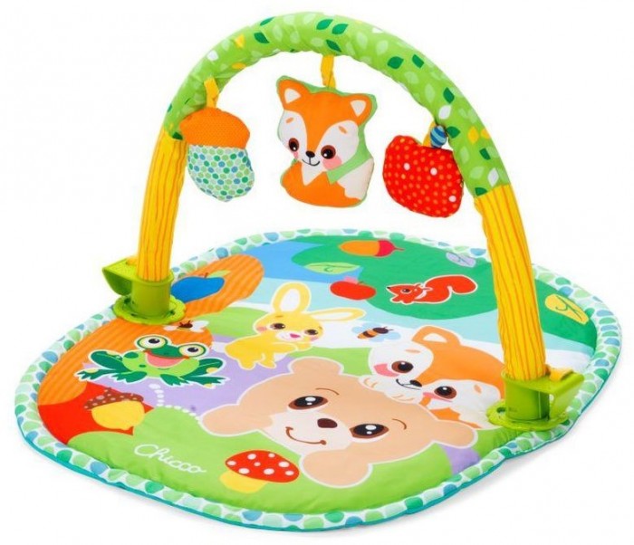 

Игровой коврик Chicco электронный 3 в 1 Activity Playgym, электронный 3 в 1 Activity Playgym