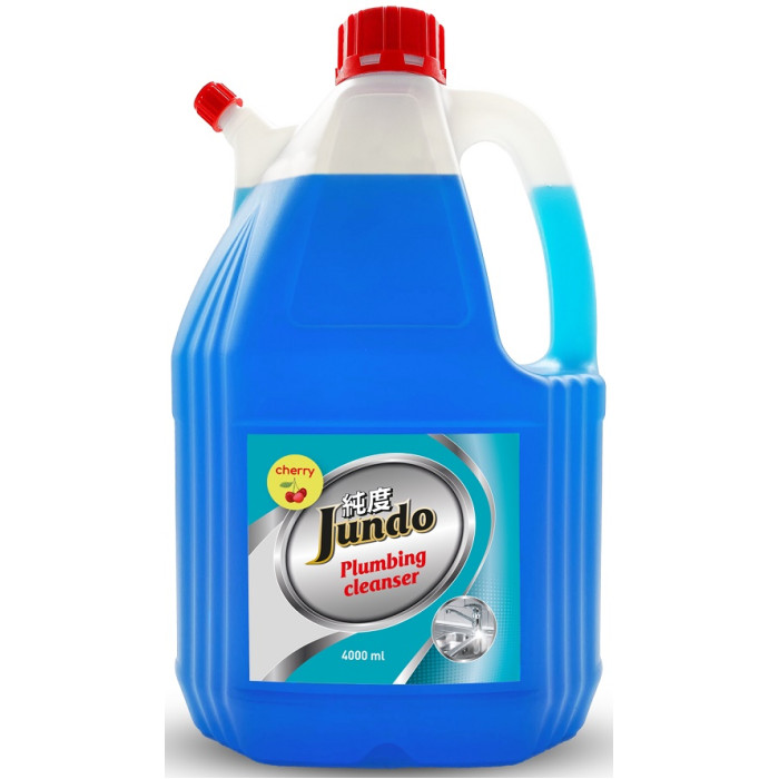 Бытовая химия Jundo Концентрированное средство для сантехники Plumbing cleancer 4 л