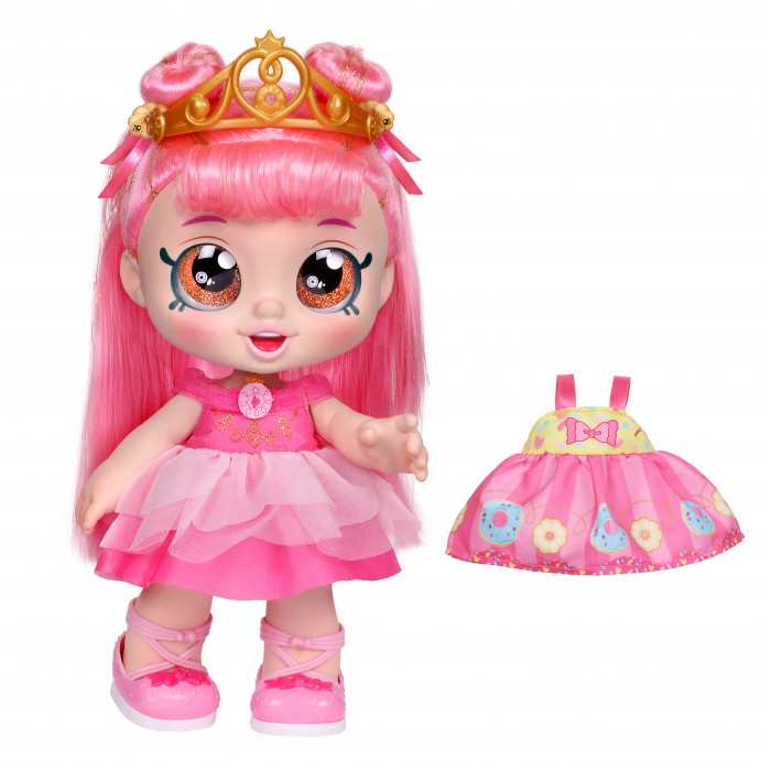 фото Kindi kids игровой набор кукла донатина принцесса с аксессуарами