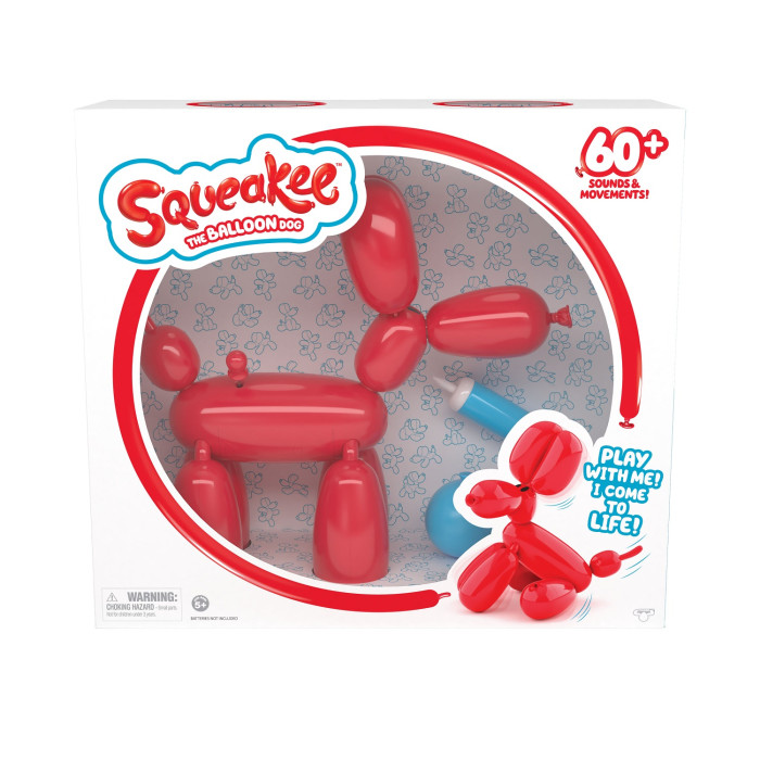Squeakee Игровой набор Собака интерактивная с аксессуарами