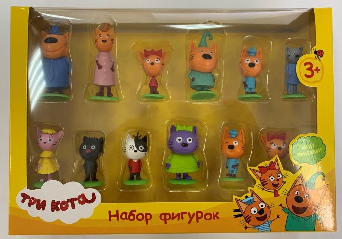Фигурки три кота