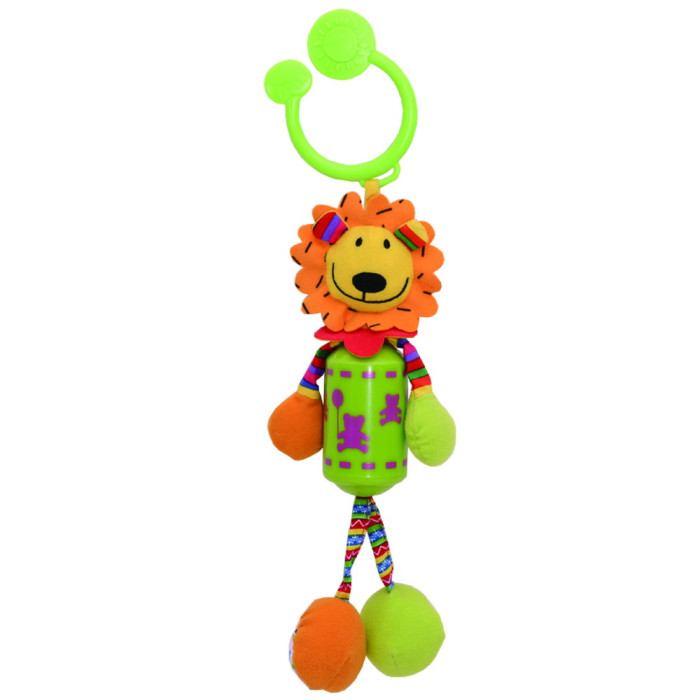 Подвесные игрушки Biba Toys Лев Лео 33 см подвесная игрушка biba toys щенок бейли br224 красный зеленый оранжевый