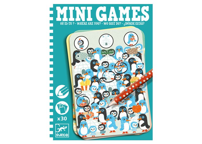 

Djeco Мини игра Где ты, Мини игра Где ты