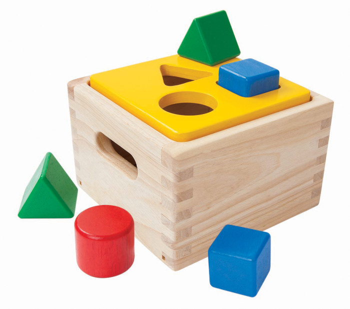 Деревянные игрушки Plan Toys Игра Блок для сортировки фигур 9430