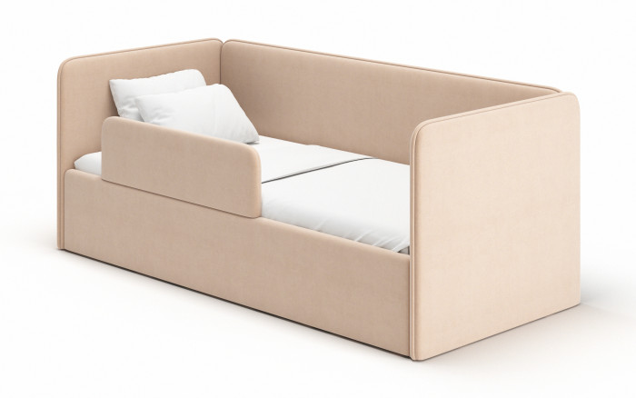 Подростковая кровать Romack диван Leonardo 200x90 + боковина большая плавучий диван