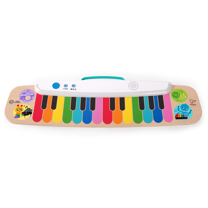 Музыкальные инструменты Hape для малышей Синтезатор губная гармошка монтессори с деревянной росписью два ряда детские музыкальные инструменты предметы для малышей ротовой орган с 16 отверс