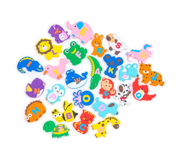 FunKids Набор игрушек для купания WaterFun 3 буквы и цифры мастер игрушек алфавит русский зоопарк ig0287