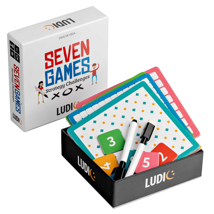 Настольные игры Ludic Карточная настольная игра Cемь игр настольные игры ludic карточная настольная игра перекрестки
