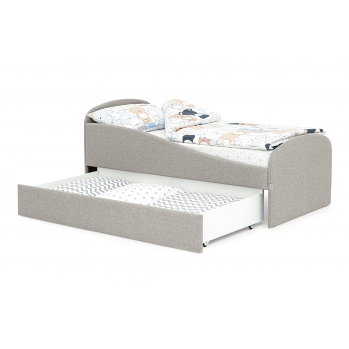 кровати для подростков tomix terra с ящиком 160х80 Кровати для подростков Бельмарко с ящиком Letmo рогожка