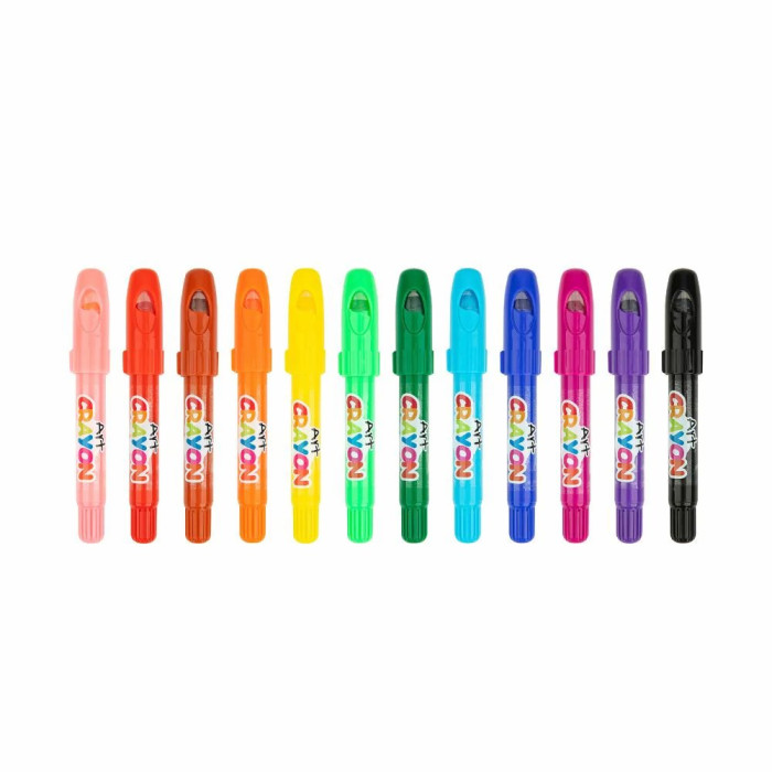 Карандаши, восковые мелки, пастель Tooky Toy Цветные карандаши 12 шт. LT104 цена и фото
