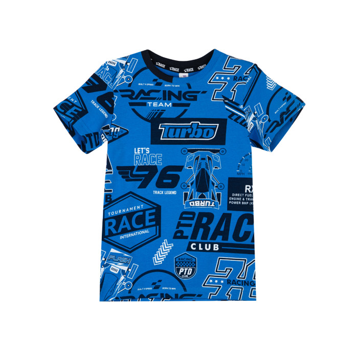 

Playtoday Футболка трикотажная для мальчиков Racing club kids boys 12312022, Футболка трикотажная для мальчиков Racing club kids boys 12312022