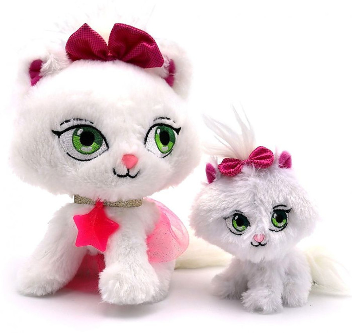 фото Мягкая игрушка shimmer stars плюшевая семья кошек 20 см