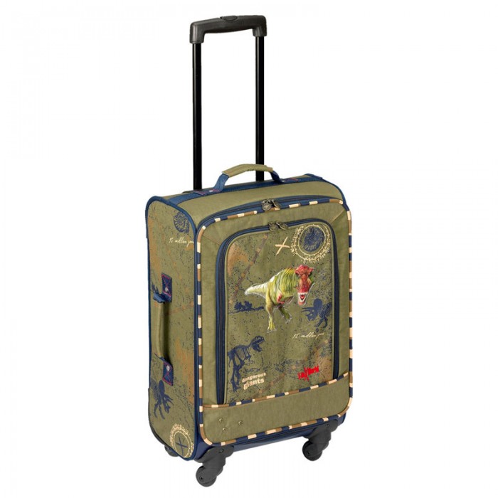 детские чемоданы magio чемодан детский четырехколесный сказочные звери гол Детские чемоданы Spiegelburg Детский чемодан T-Rex
