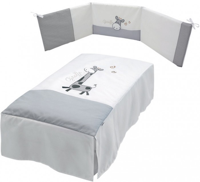 Комплекты в кроватку Micuna Бортик и покрывало Sabana кровать micuna sabana 120 60 white