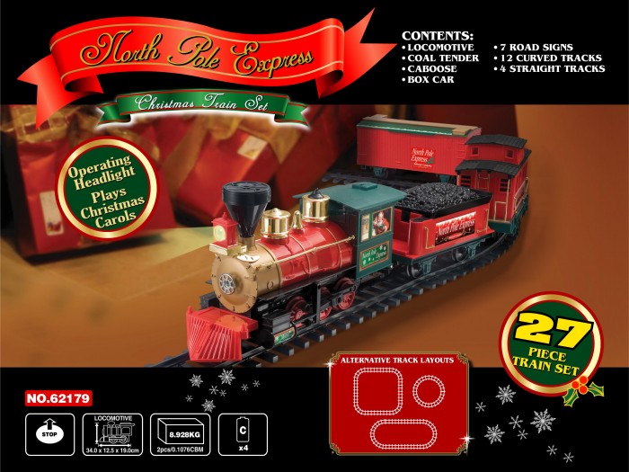 Eztec North Pole Express Train Set 27 .Ru