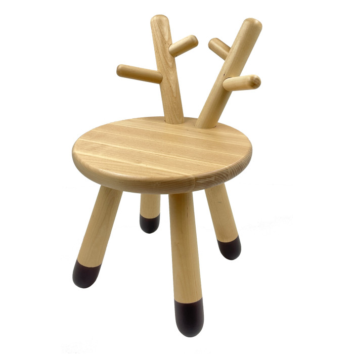 фото Kimrik стул декоративный деревянный олененок