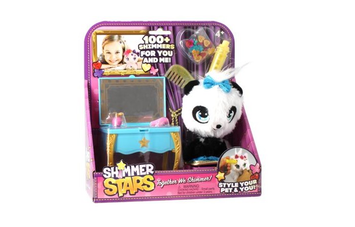 Игровые наборы Shimmer Stars Набор с пандой Туалетный столик игрушка shimmer stars панда с сумочкой