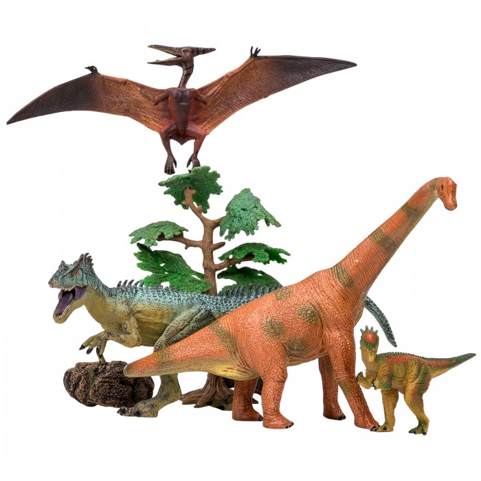 Masai Mara Набор Динозавры и драконы для детей серии Мир динозавров (7 предметов)