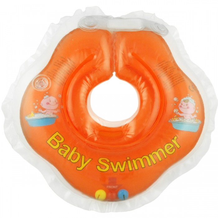 фото Круг для купания baby swimmer погремушка 0-24 мес.