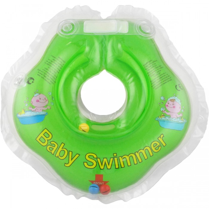 Круг для купания Baby Swimmer погремушка 0-24 мес.