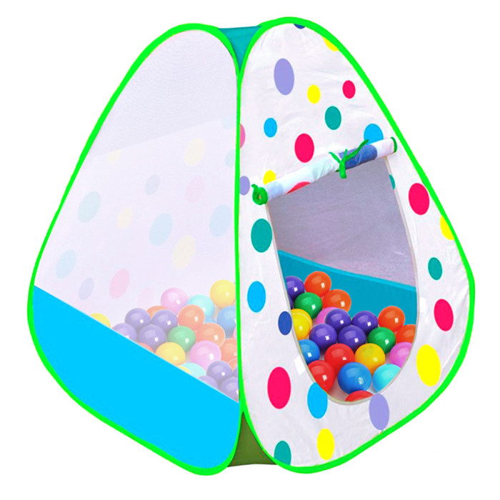 Игровые домики и палатки Veld CO Детская палатка разноцветная треугольной формы цена и фото