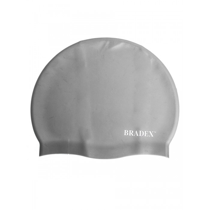 Bradex Шапочка для плавания силиконовая, размер One Size