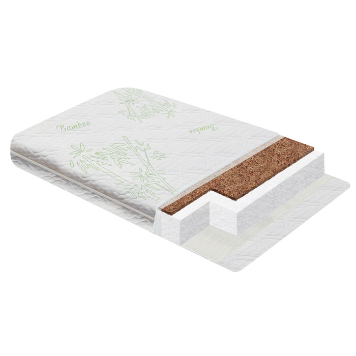 

Матрас Indigo Coco life Bamboo 120х60х12 см, Coco life Bamboo 120х60х12 см