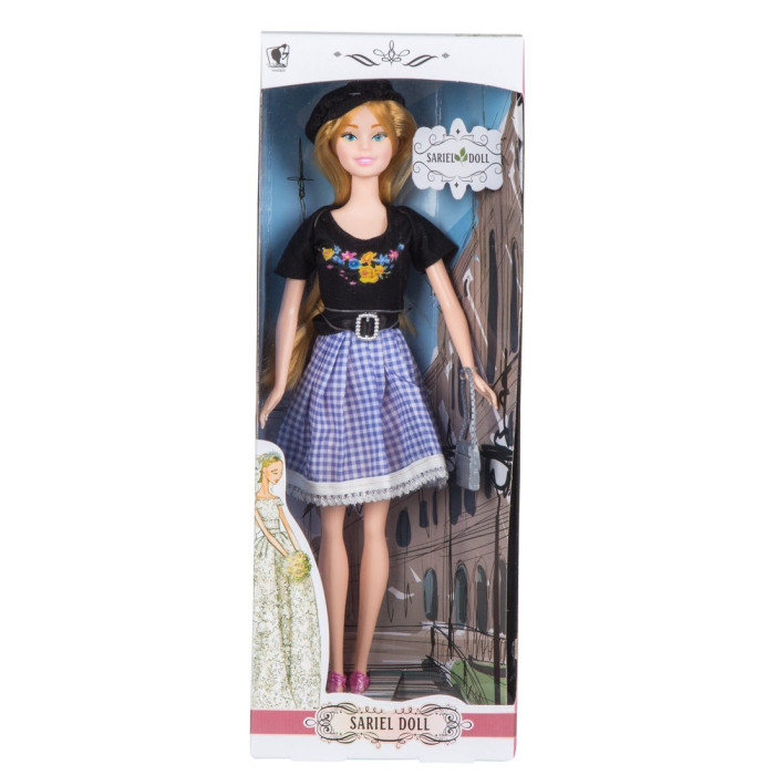 Наша Игрушка Кукла с аксессуарами 29 см 8855-A 1 toy кукла с аксессуарами snapstar echo 23 см