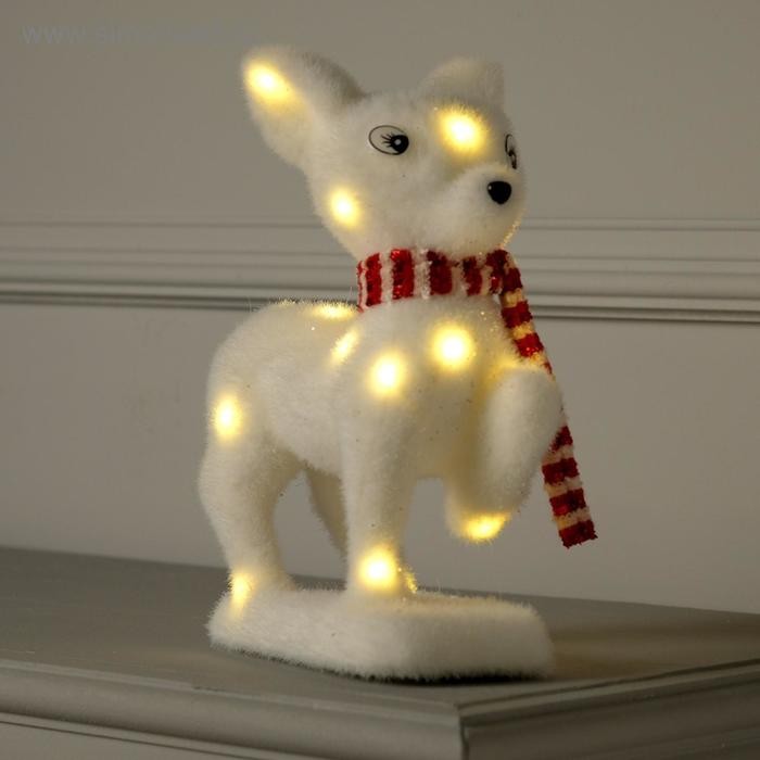 

Luazon Lighting Фигура световая Олененок в красном шарфе 26 см, Фигура световая Олененок в красном шарфе 26 см