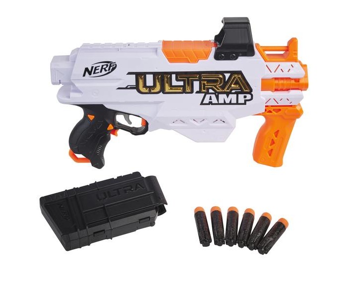 Игрушечное оружие Nerf Бластер Ультра Браво бластер nerf ultra one e6595 белый оранжевый черный