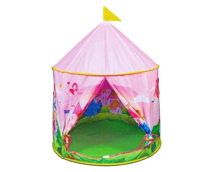 Игровые домики и палатки Наша Игрушка Палатка игровая Волшебный замок 115x100x100 см палатка игровая волшебный замок 100 100 115 см