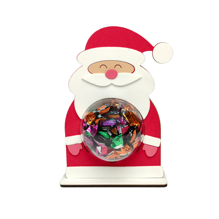 фото Санта лючия набор для творчества конфетница дед мороз
