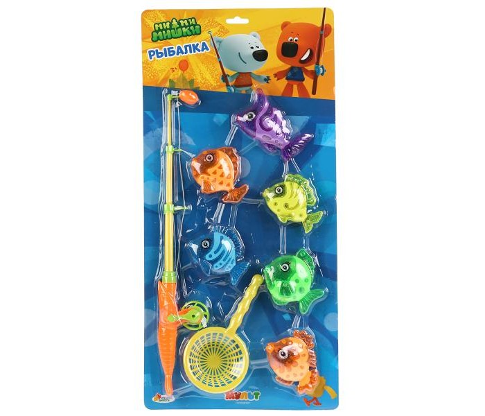 Игрушки для ванны Играем вместе Игра рыбалка Ми-Ми-Мишки B1598050-R