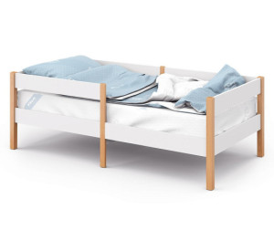 Подростковая кровать Pituso Saksonia 140х70 - Белый/Бук